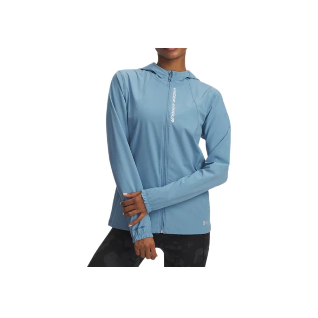 

Under Armour Outrun The Storm Comfortable Versatile Simple Fashion Waterproof Breathable Durable Jacket Women jackets 1377043-418 XS