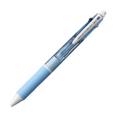 Mitsubishi Pencil Pen Jet Stream Light Blue Easy To Write MSXE4600071P8 Multi-Function 3&1 0.7