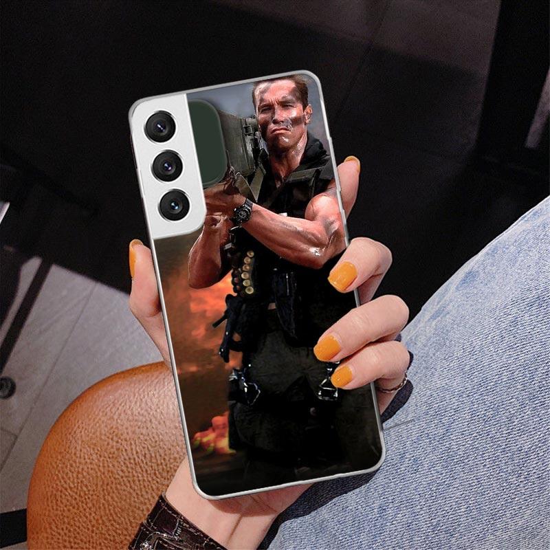 Arnold Schwarzenegger Terminator Phone Case For Samsung Galaxy S24 S25 Edge S26 Ultra S23 S22 S21 Plus S20 FE + Personalized Pri