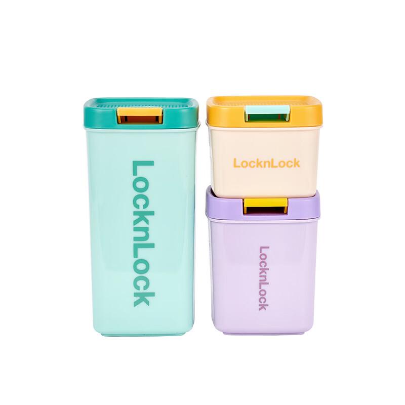 LOCK&LOCK Playful Airtight Food Storage Container 3-Piece Set