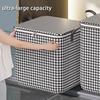 110/140/180L Clothes Quilt Storage Bag Household Large Capacity Quilt Storage Box Wardrobe Non-woven Clothing Moving Luggage