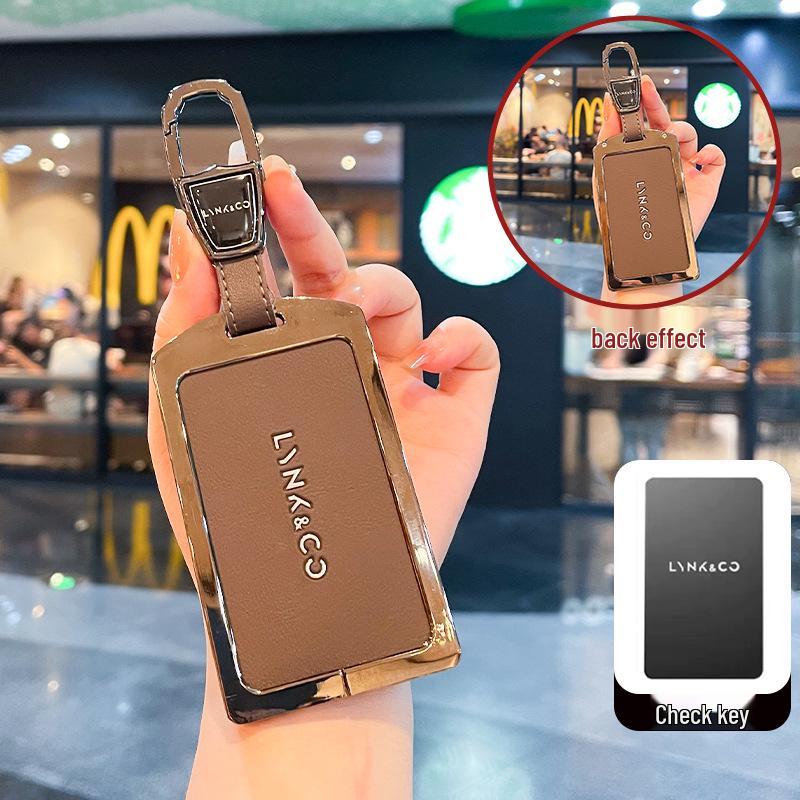 Lynk & Co 03 Key Case 2023 Premium Metal Shell Cover, Full Protection Car Accessory