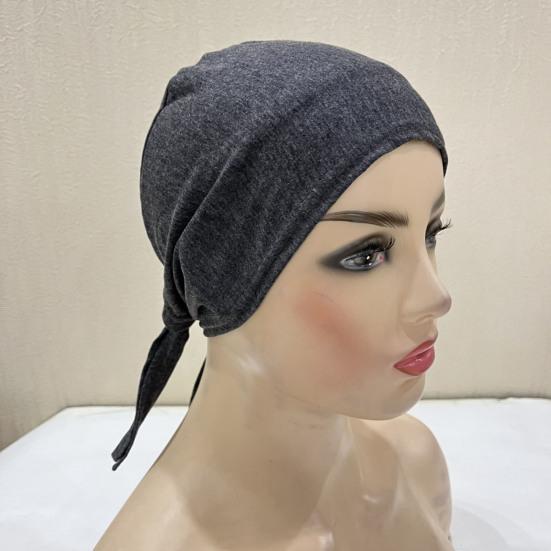Etnisk stil høy hatt ensfarget knutedesign pustende lett hodeplagg hatt utendørsaktiviteter hodeplagg