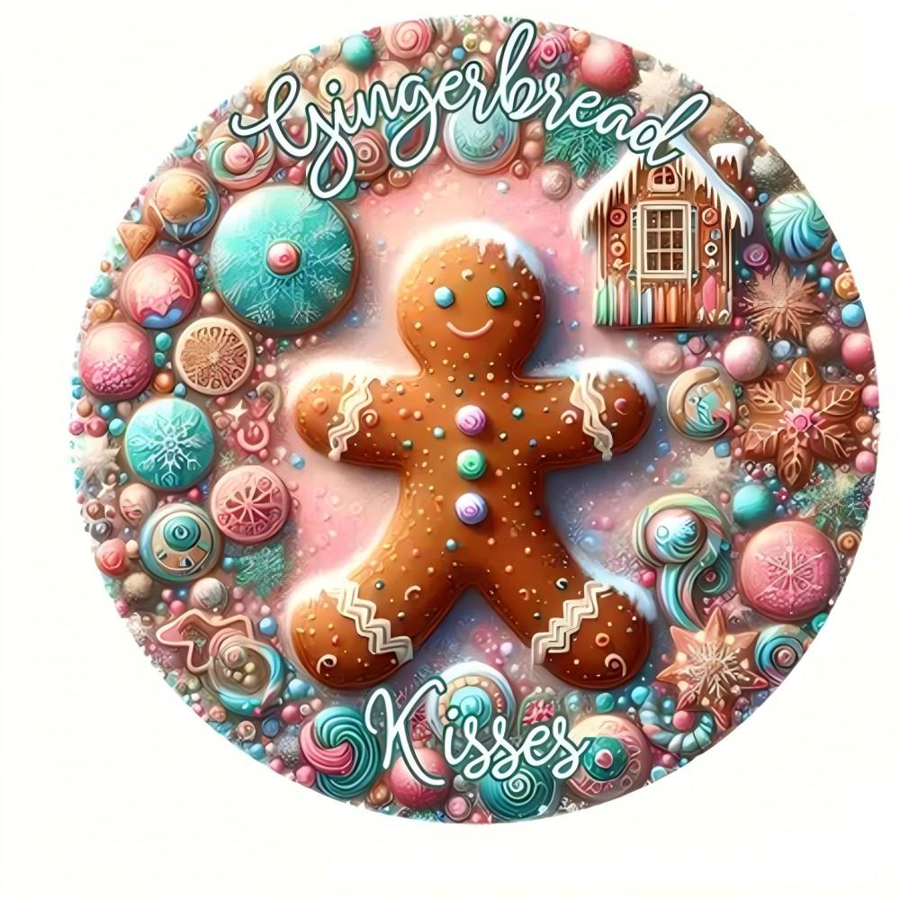 Weihnachten Weihnachtsmann Runder Bereichsteppich Rutschfest Kreismatte für Küche Schlafzimmer Wohnzimmer Innenbereich Teppich Feiertags-Heimdeko