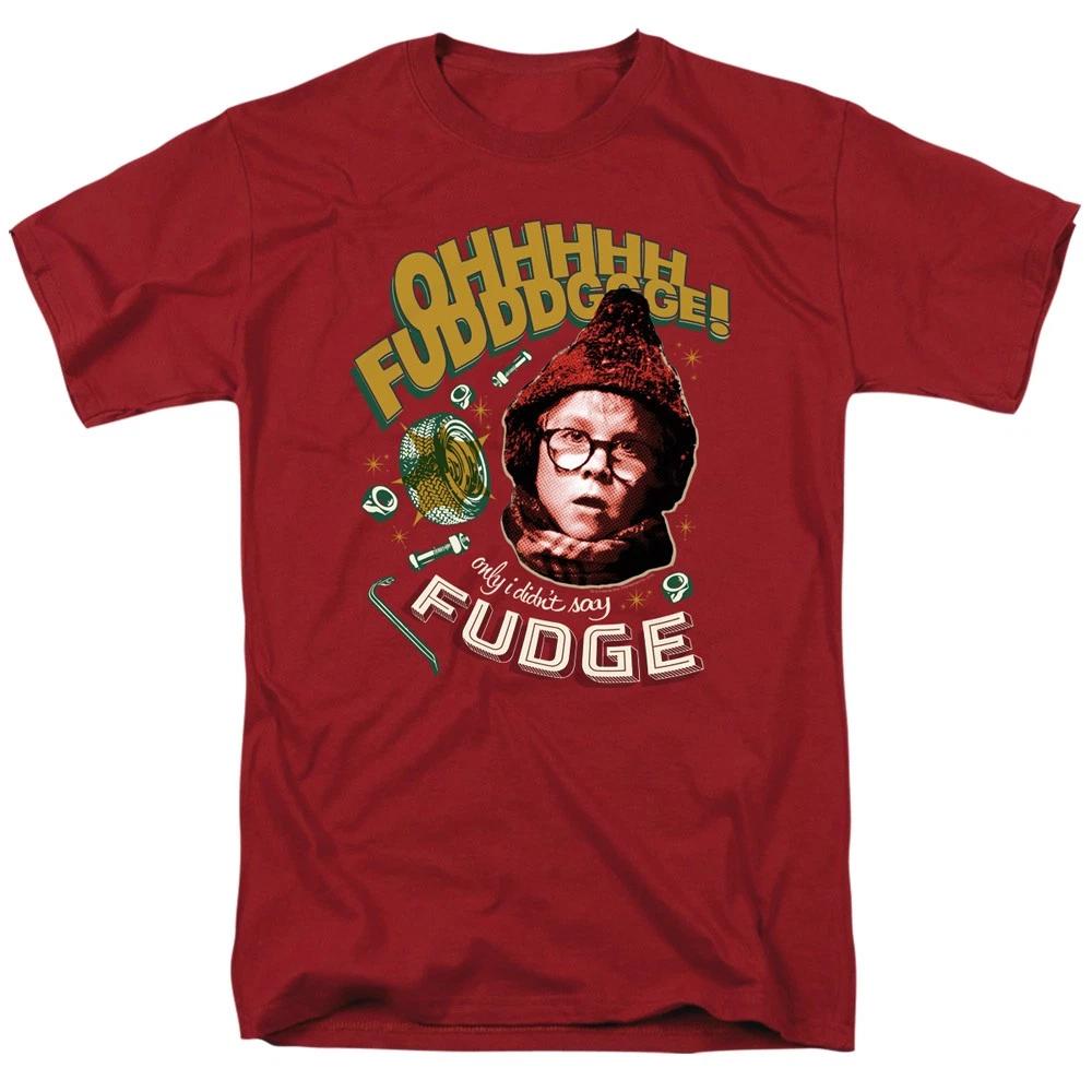 A Christmas Story - Oh Fudge! - Unisex Short Sleeve Children s T-shirt - Red 100