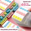 Sticky Notes and Index Tabs: Convenient Label Stickers and Small Strip Markers