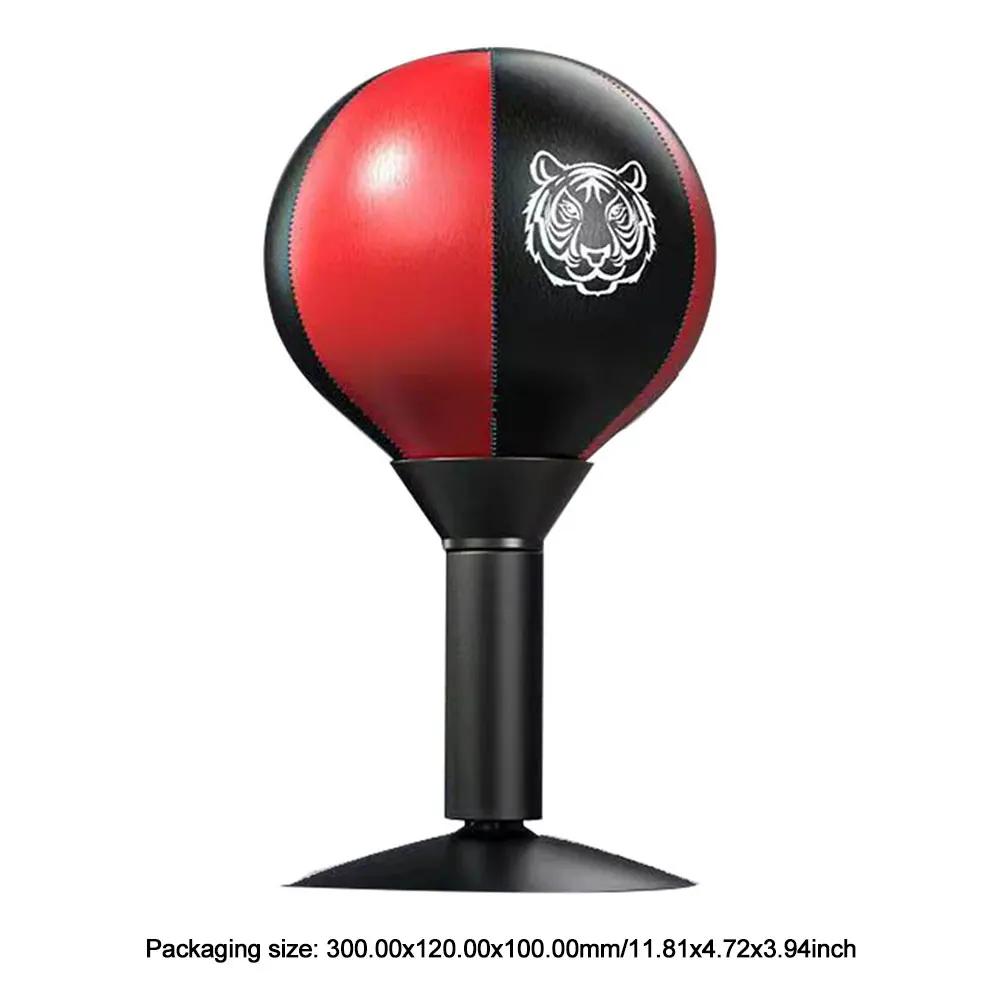 PU Boxningsboll Päron Boxningssäck Barn Vuxen Uppblåsbar Reflex Hastighet Fitness Träning Hängande Boxning Hastighetsboll