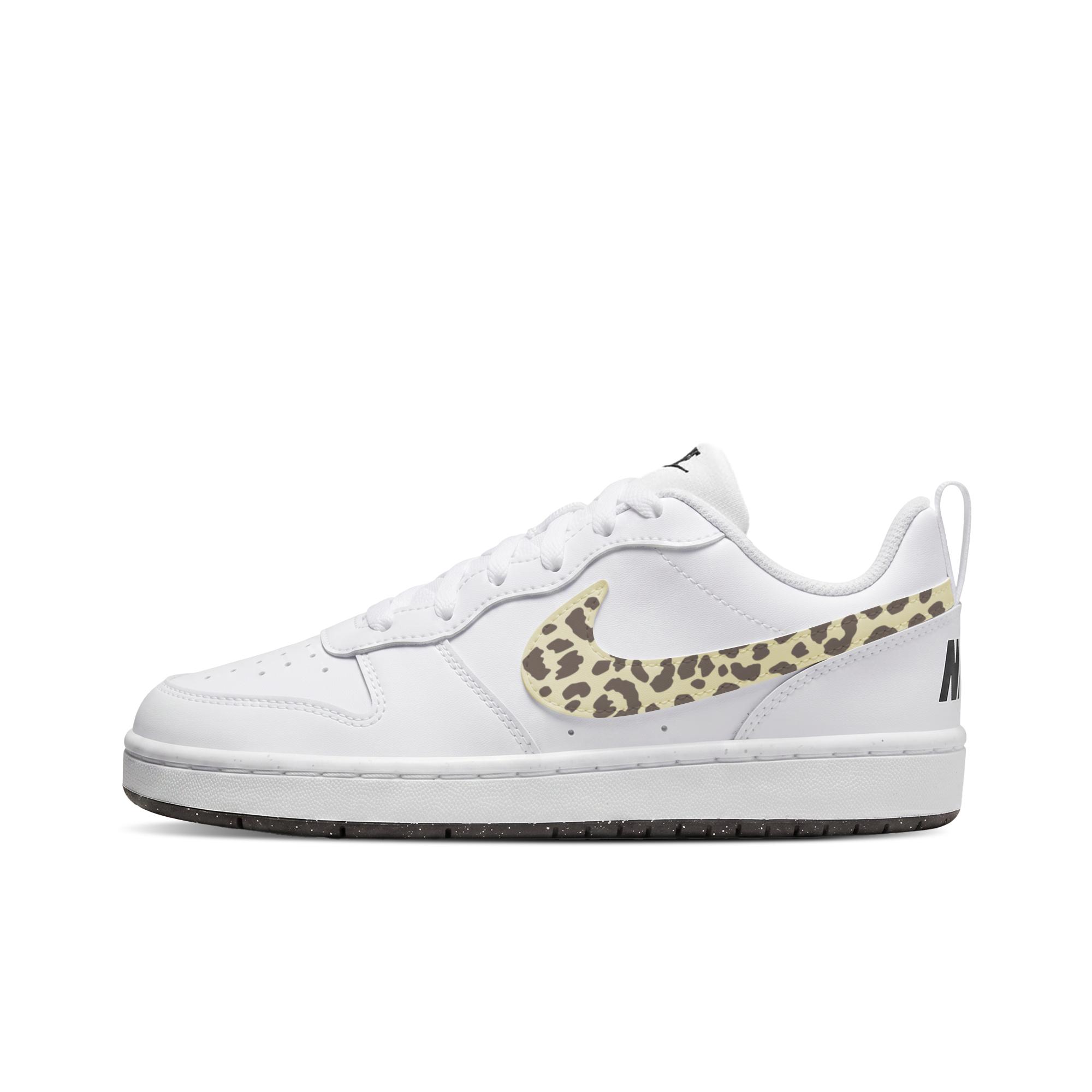 

Nike Court Borough Abrasion Resistant Low top Skateboard Shoes Unisex White Yellow DV5456-104(Team577-) 38.5