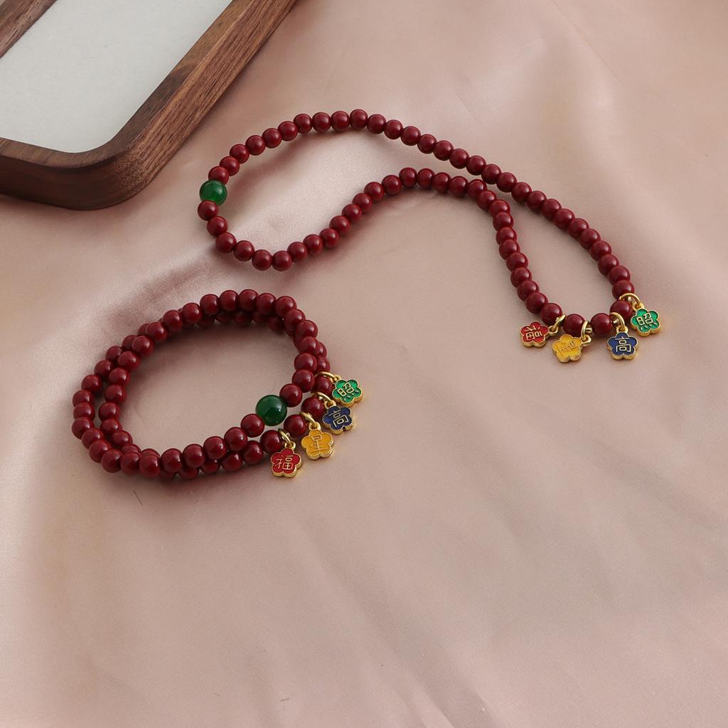 Bracelet Natural Shoushan Stone Tianshan Green Lotus Pod Safety Buckle Crystal Bracelet Double Layer Dopamine