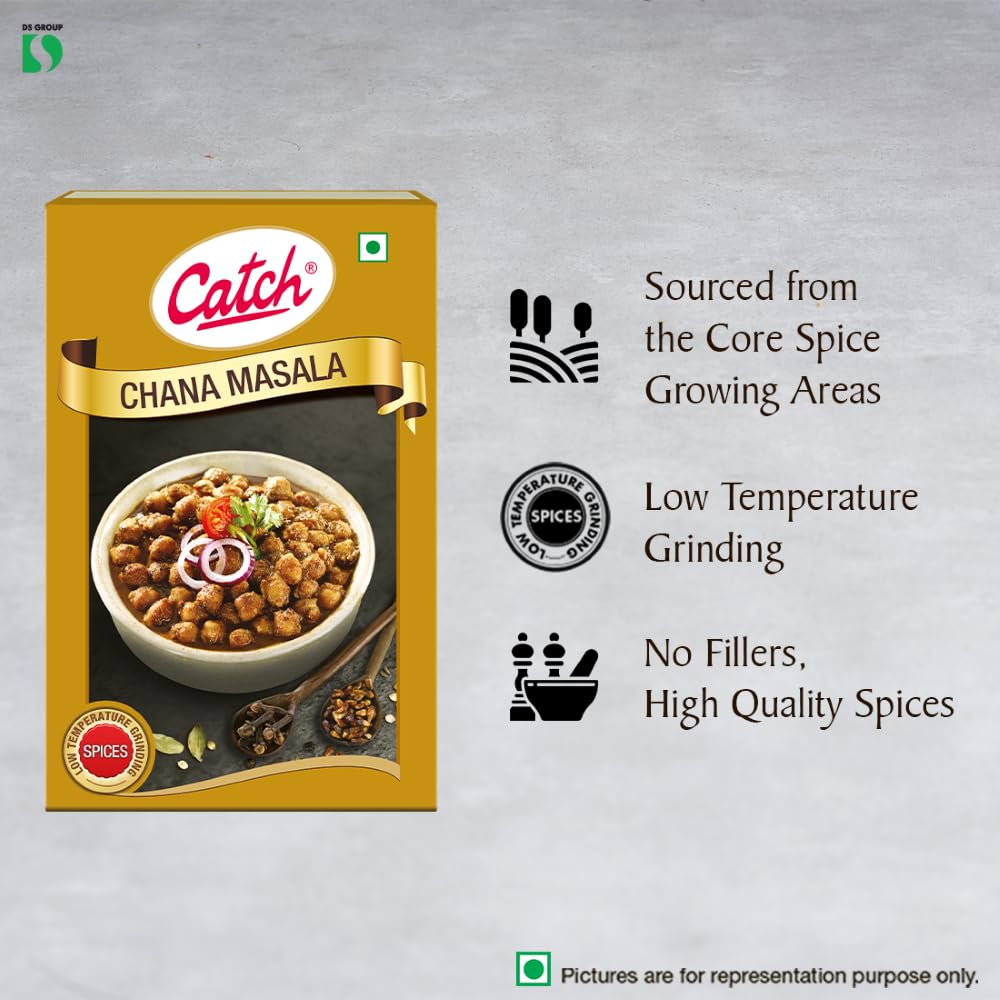 Catch Chana Masala 100g Authentic Indian Spice Blend For Flavorful Chickpea Curry And Aromatic Home Cooking