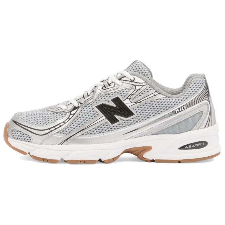 New Balance Nb 740 Comfortable Versatile Durable Low-Top Running Shoes Men Sneakers Gray U740GB2