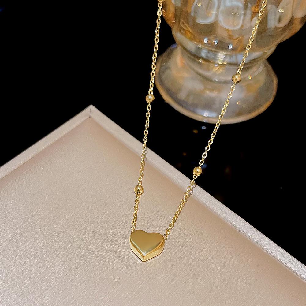 2025 Luxury Titanium-Clad Women's Summer Necklace - Non-Fading, High-End Design