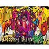 3d Large Cartoon Graffiti Mural Creative Graffiti Wall Mural Bedroom Living Room Wall Paper Home Decor