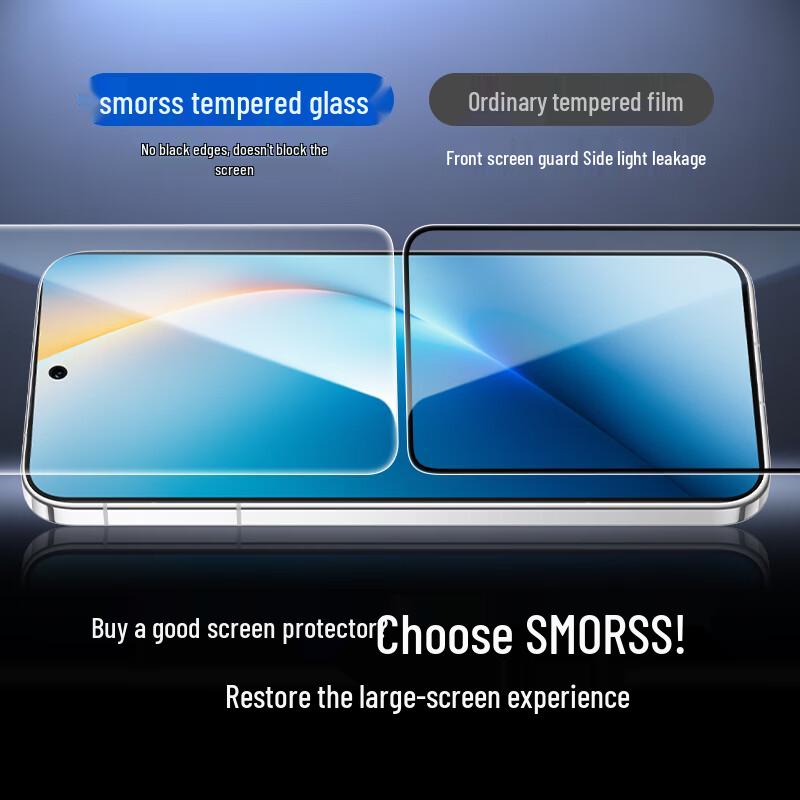 Smorss 3D AR Tempered Glass Screen Protector for Honor WIN/Turbo
