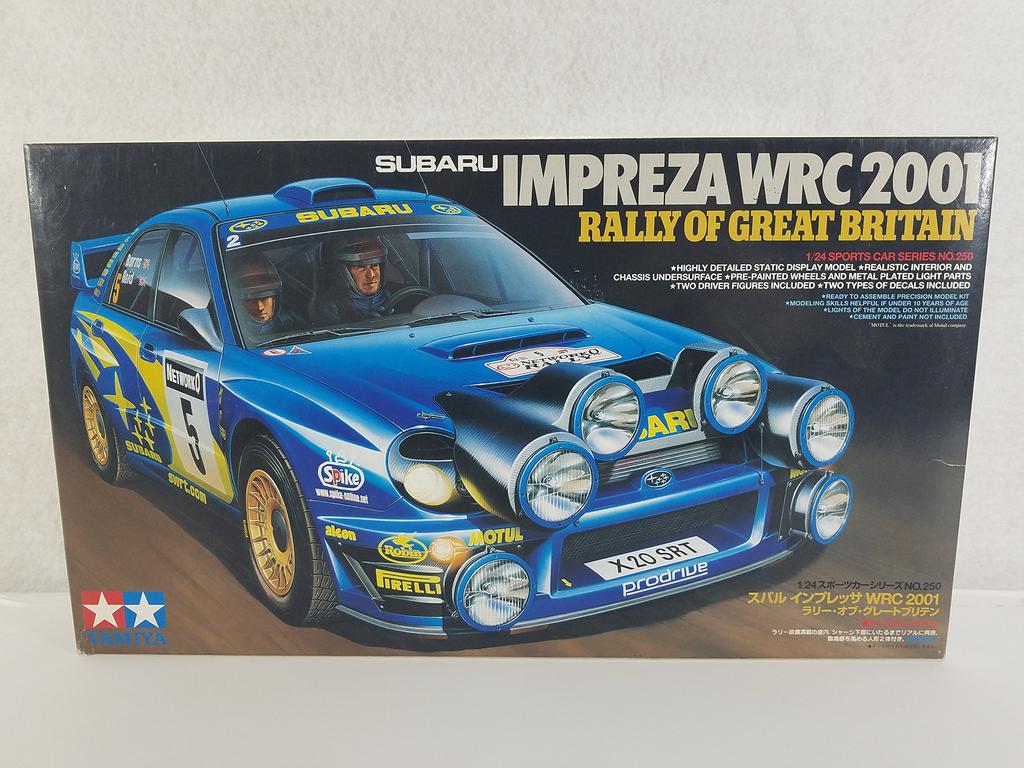 Tamiya Sports Car Series Impreza WRC2001 Velká Británie 1/24
