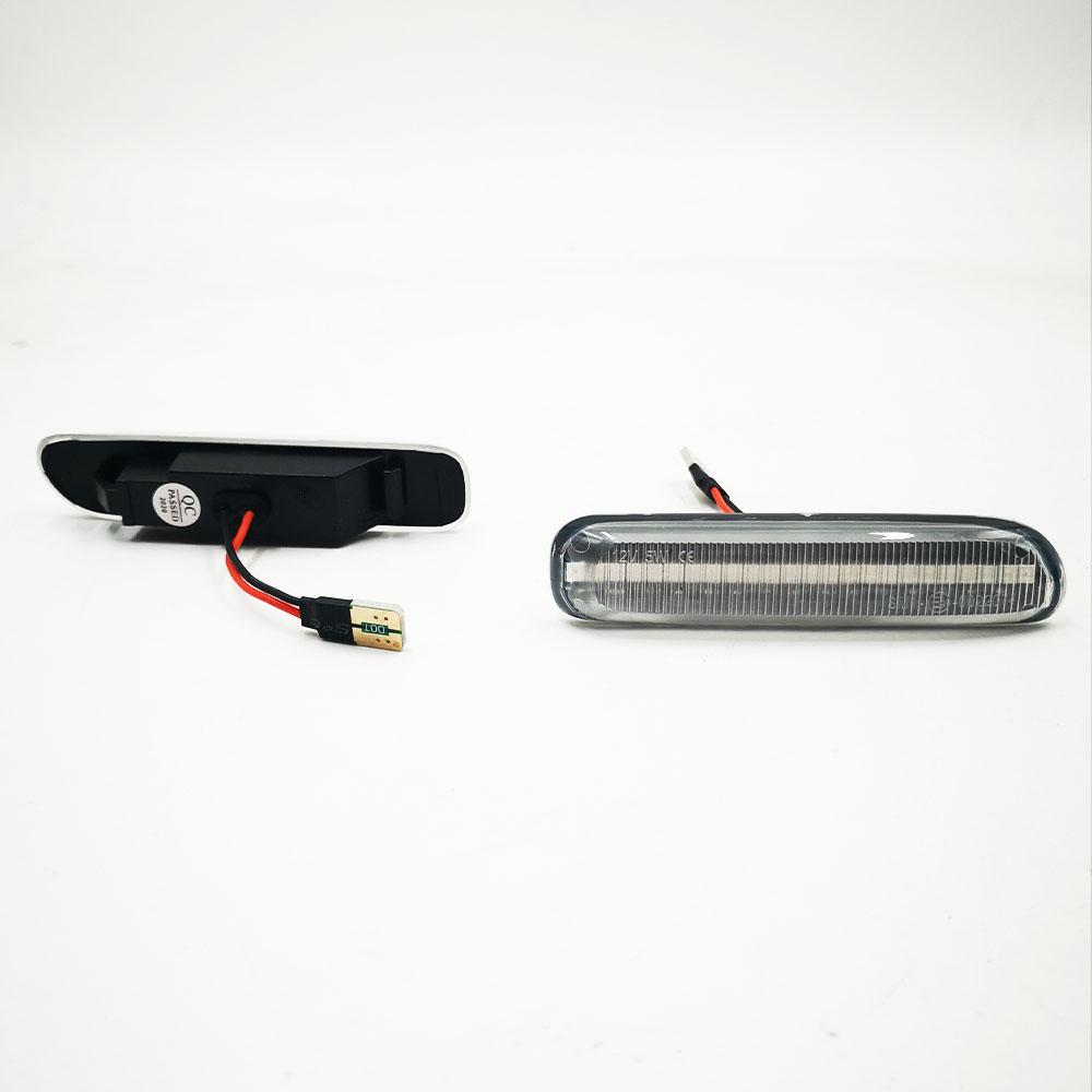 For BMW 3 Series E46 Sedan Coupe Wagon Convertible 1997-2001 Led Dynamic Turn Signal Light Side Fender Marker Sequential Lamp