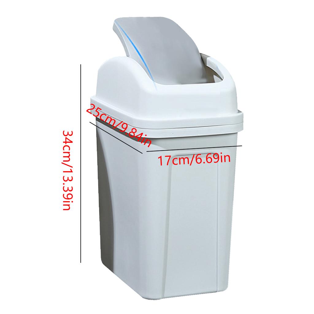 Household Trash Can Kitchen Storage Junk Can Home Simple Style Rubbish Basket For Home Living Room Kitchen Bedroom