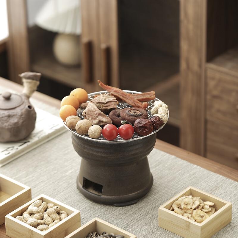 Ceramic Tea Brewing Charcoal Stove Set