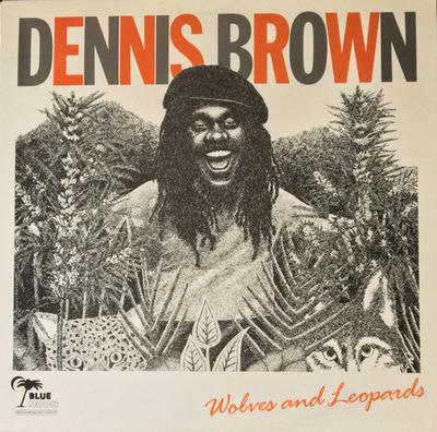 LP Record DENNIS BROWN - Wolves And Leopards BMLP046 Blue Moon 1986 UK Reggae, Ska & Dub Used