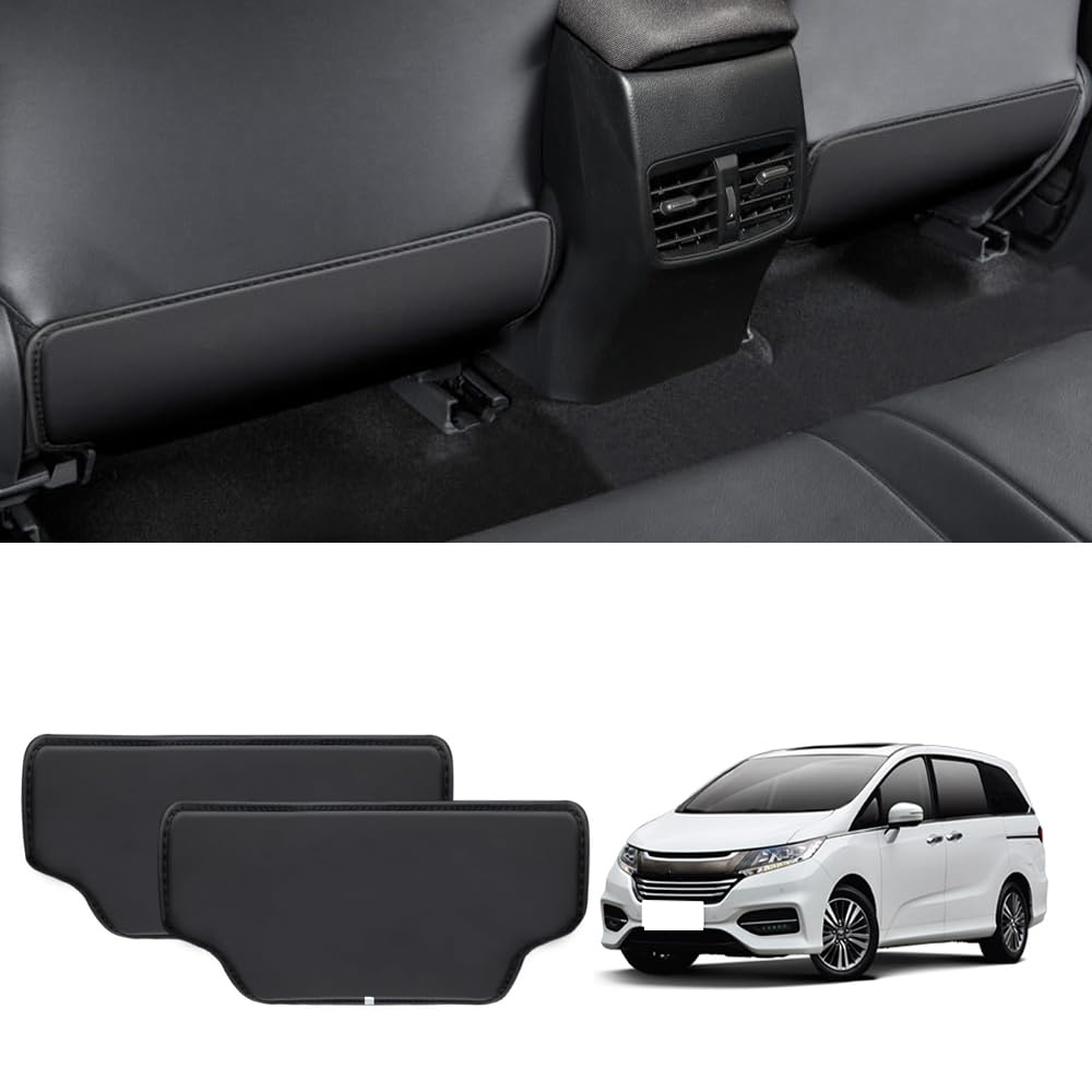 

Honda Odyssey Серия RC4 Серия Защита от пинков Odyssey Специально разработанная защита от пинков из ПУ кожи Защитник спинки заднего сиденья Интерьер Защищает от пинков Вода чёрный