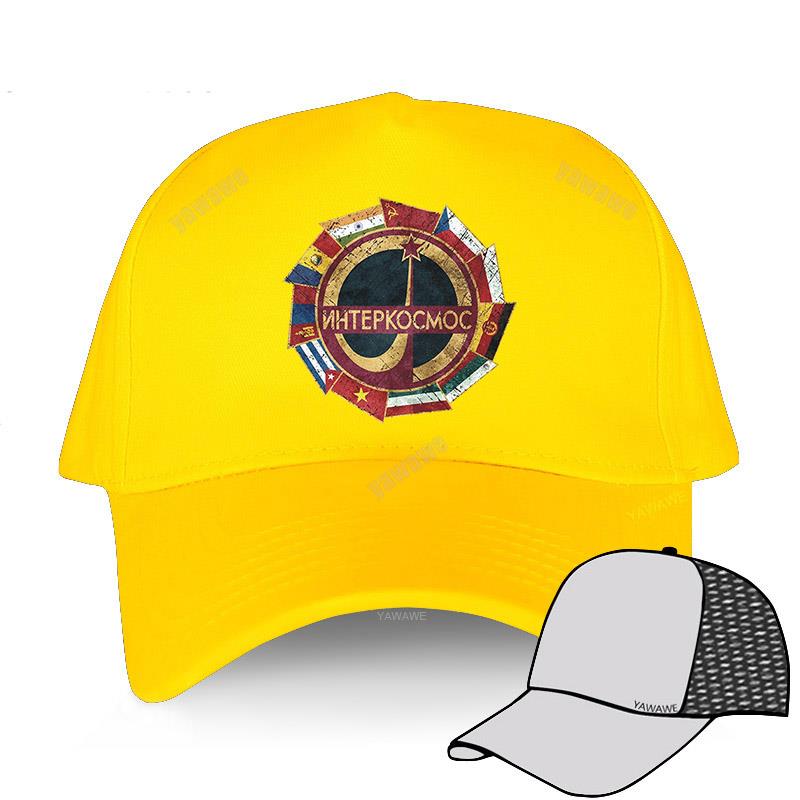 

Бейсболка Snapback в стиле хип-хоп, весна-лето, однотонная шляпа от солнца CCCP Interkosmos International, унисекс, хлопковые кепки для подростков, уличная шапка Adjustable