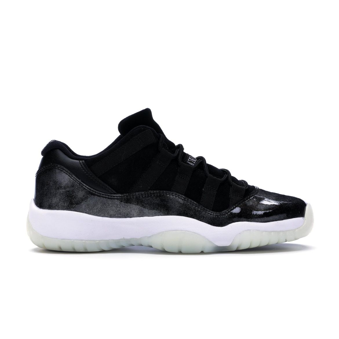 

Кроссовки Air Jordan 11 Retro Low GS Barons Kids Черный Металлик-Серебристый-Белый 528896-010