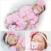 55 CM Lifelike Newborn Silicone Vinyl Reborn Gift Baby Doll Handmade Reborn Dolls