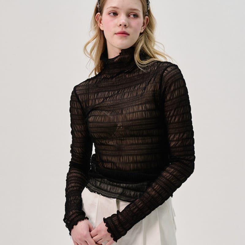 SORRY TOO MUCH LOVE Snow Flower Jewel Hairband_Black