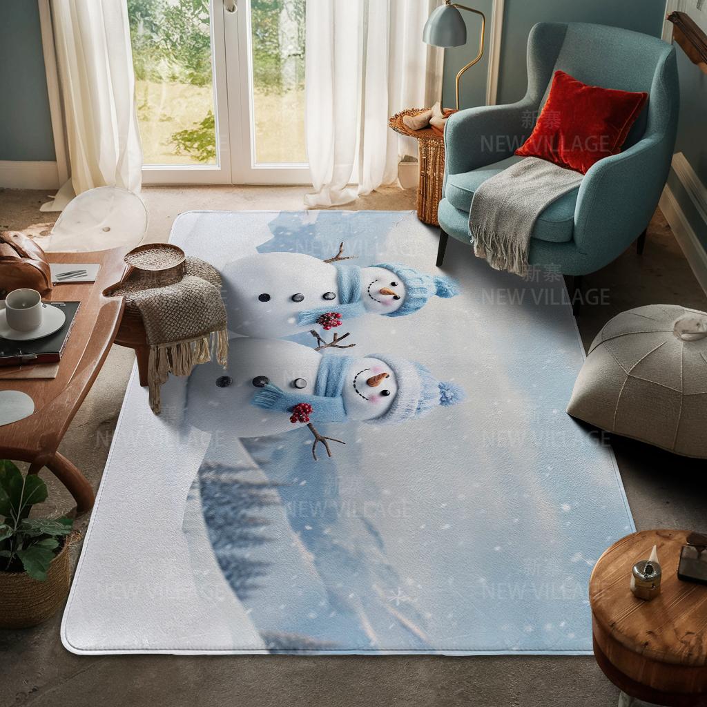 Koberec ke vchodu do domu Rohožka ke dveřím do domu Obývací pokoj Vana Koupelna Protiskluzové koberce s absorpcí vody vana Veselé Vánoce zima