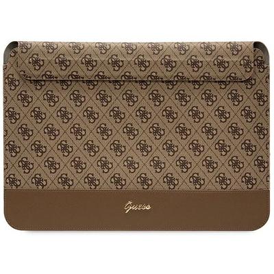 Guess Sleeve Gucs14Ps4Sgw 14 Brown/Brown 4G Stripe Metal Logo