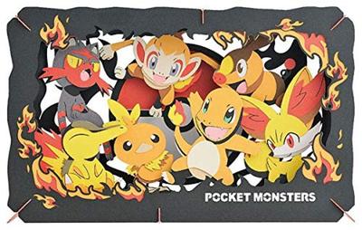 Pokemon PT-L07 TYPE:FIRE Approx. H100 X W160 X D42mm Made of Paper