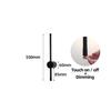 New Modern LED Wall Light 100cm/120cm Sconce Interior Bedroom Black White