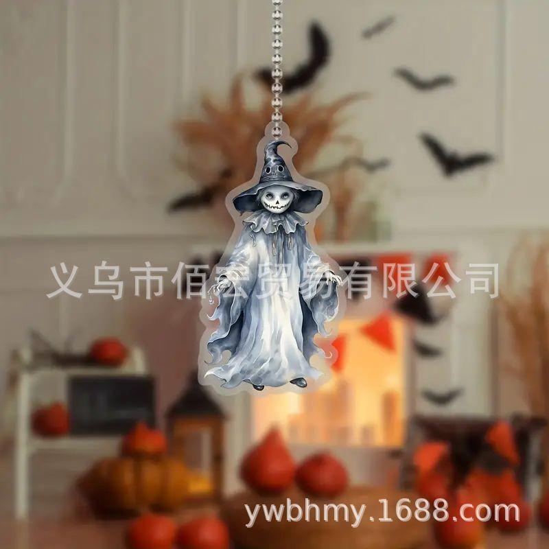 Fun Frighteningly Halloween Witch Hanging Charm For Creative Vehicle Accessories