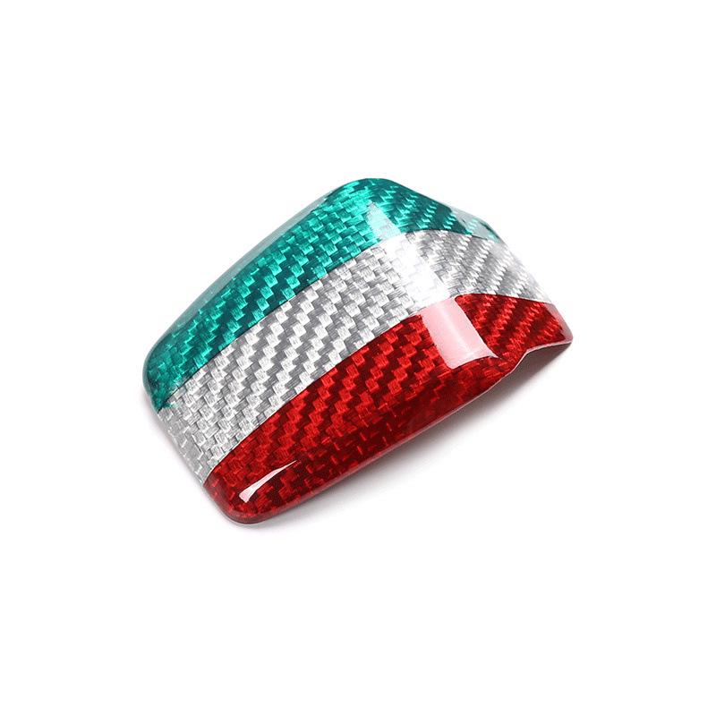 Real Carbon Fiber Steering Wheel Trim for 2020-21 Alfa Romeo Giulia/Stelvio