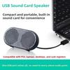 Powered Speaker Portable Loudspeaker Mini Size Computer USB Soundbox  Computer Accessories