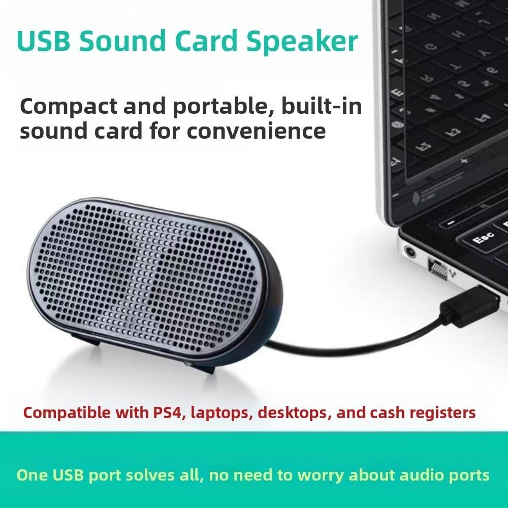 Stereo Sound Mini USB Speaker Powered Speaker Multimedia Speaker Portable Loudspeaker  Home Office