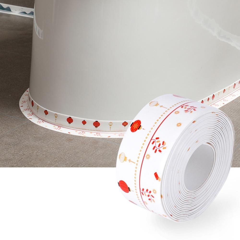 

Self-adhesive Toilet Tape Mold Proof Bathtub Sealant Strip Durable Sealing Strip Tape Kitchen Style E