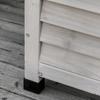 Gartenbox Weather Resistant Breathable Cushion Box Storage Box Spruce Wood Gray 127 X 56 X 60 Cm