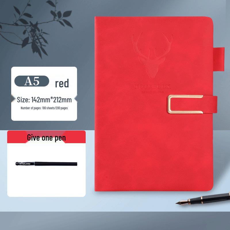 Special Offer: Retro A5/B5 Leather Cover Business Notebook & Student Diary