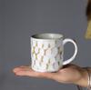 Ceramic Cup Japanese Couple Cup Afternoon Tea Ceramic Cup Wind Retro Water Cup Coarse Pottery Coffee Cup