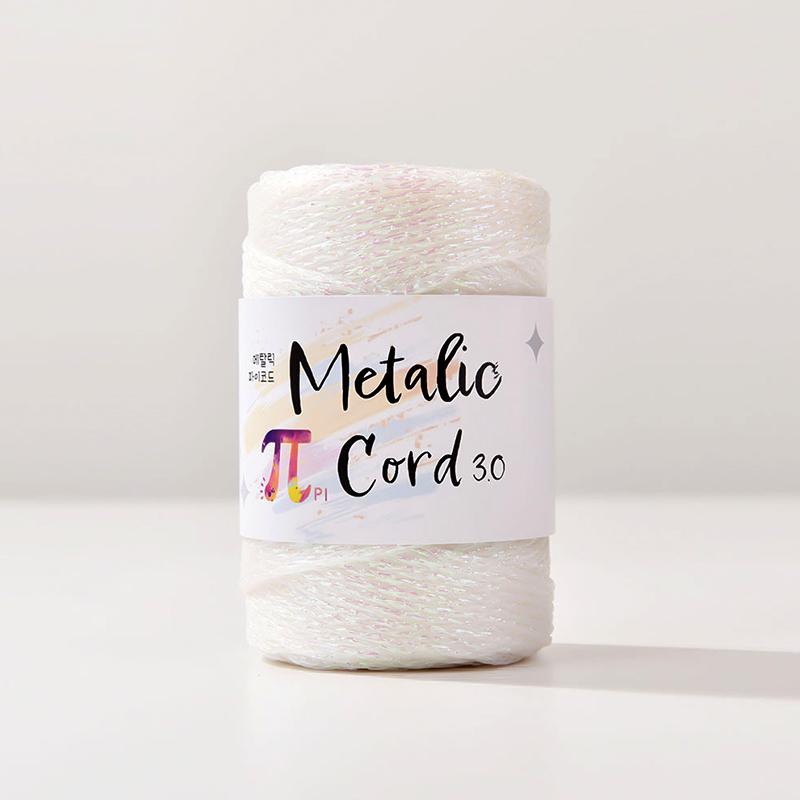 100M/Roll 3MM High-end Gold and Silver Wire Christmas Decoration Hook Bag Handmade Hollow Core Thread DIY 100M Silver Wire