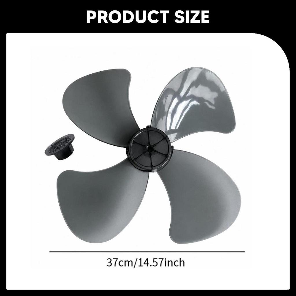 Fan Replacement Table Fanner Leaves Accessories Easy To Install with Nut and Office 16 Inch 4
