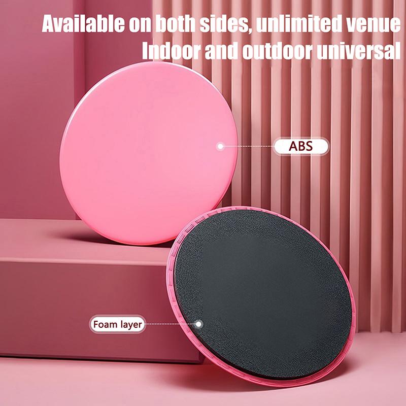 1Pair Of Fitness Core Sliders Abdominal Exercise Sliding Plate Pilates Yoga Gym Discs Slider Body Muscle Training Equipment