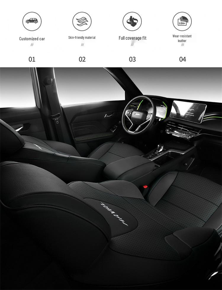 Custom Full-Coverage All-Season Leather Car Seat Covers for Haval Xiaolong MAX