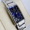 SEIKO Battery Lukia Navy Blue Rectangular New Replaced/Women's Watch, Square, Dial, Quartz