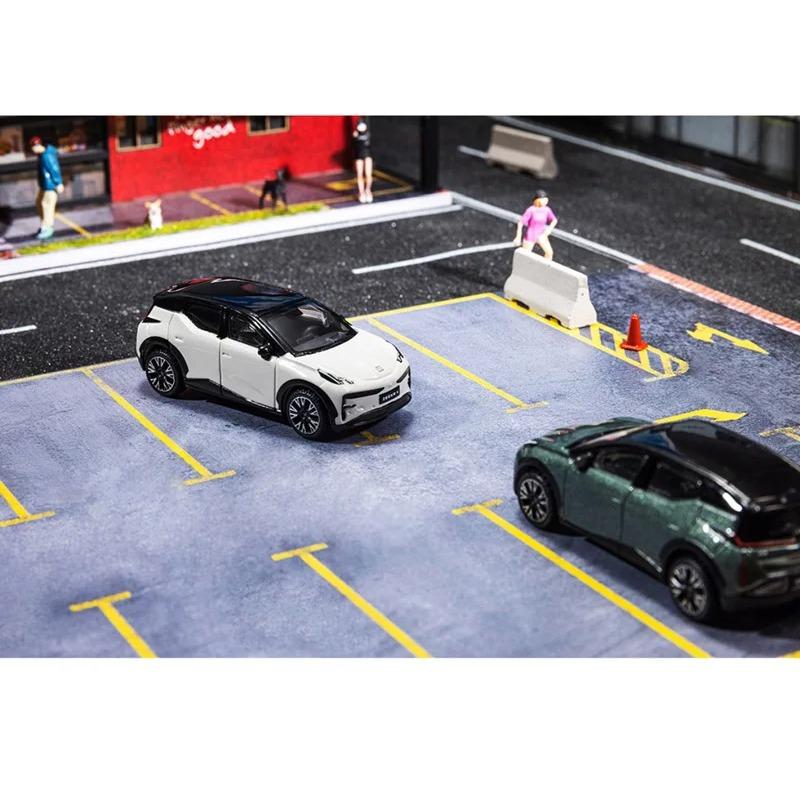 1/64 ZEEKR X Alloy New Energy Car Model Diecast Metal Simulation Vehicles Car Model Miniature Scale Collection Children Toy Gift