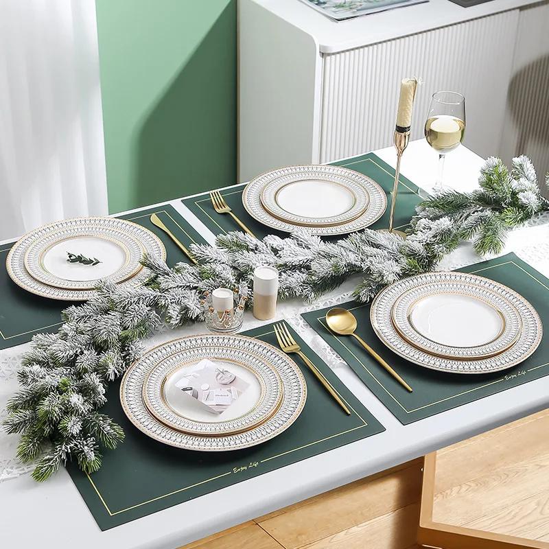 Creative Nordic Phnom Penh Ceramic Coffee Cup Saucer Ceramic Plate Household Vegetable Plate Steak Plate Tableware