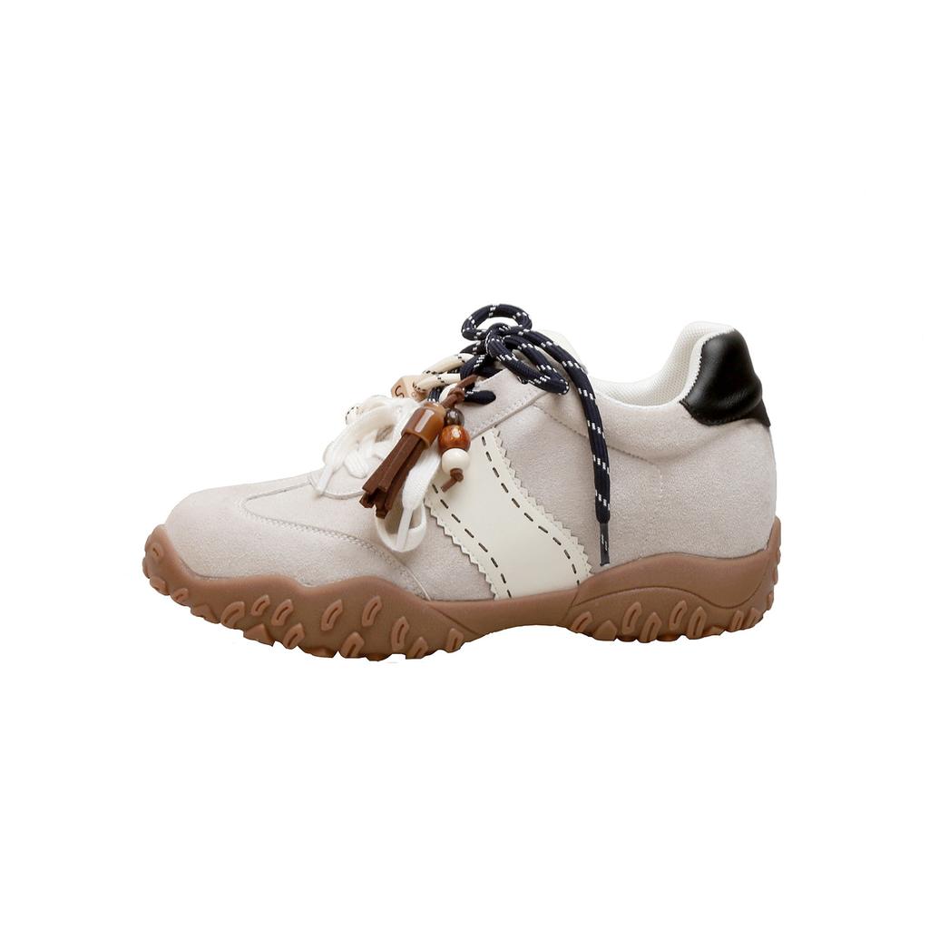 Inner height increase German training shoes women's autumn and winter new retro versatile casual sports shoes Forrest Gump shoes women
