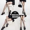 Lightweight for spring and autumn0D Women's anti-snag durable sexy black stockings, non-slip, suitable for disco and nightclub wear