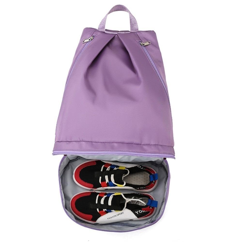 Zip Backpack Wet Dry Separation Fitness Bag Waterproof Travel Sport Bag Climbing